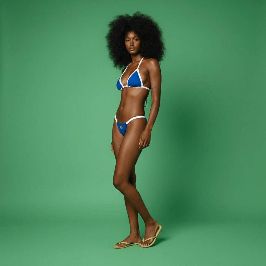 Biquíni Cortininha Brasil