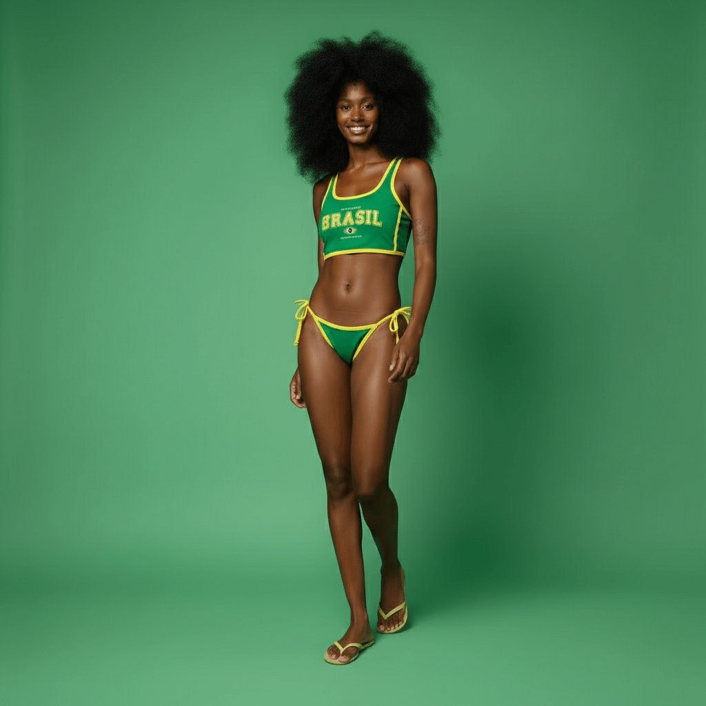 Biquíni Conjunto Brasil