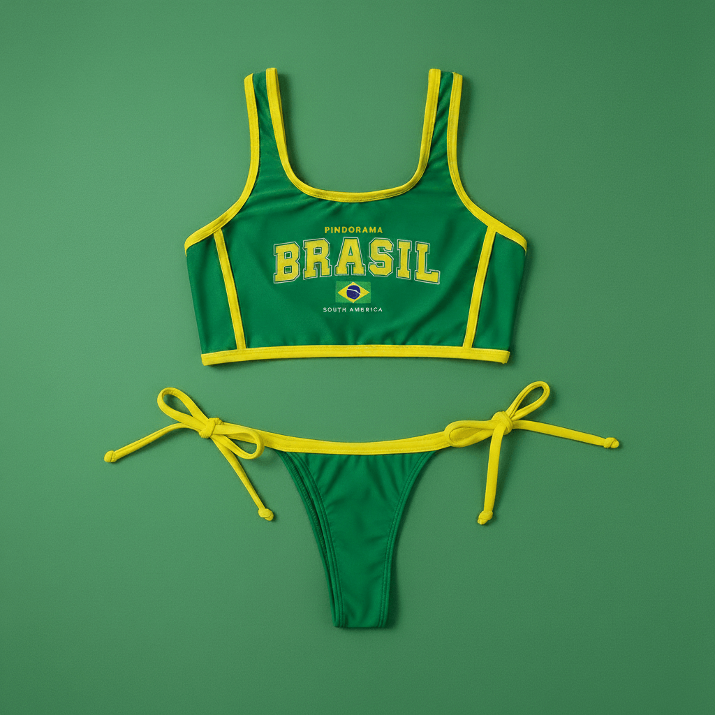 Biquíni Conjunto Brasil