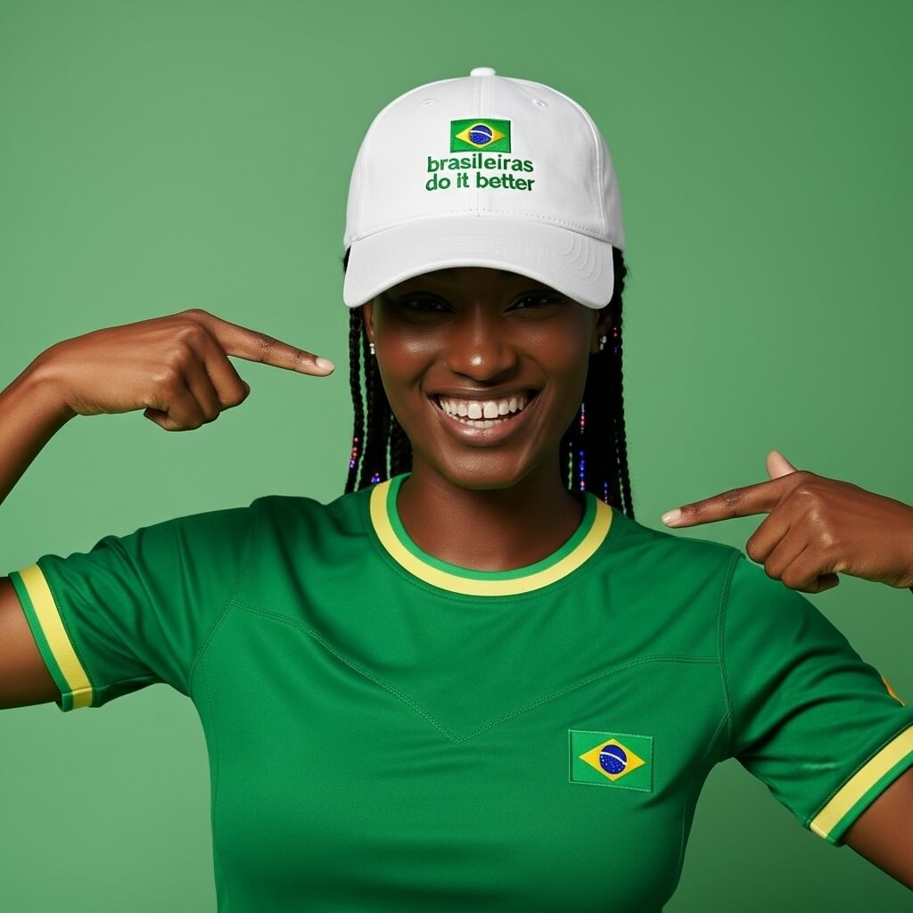 Boné brasileiras do it better
